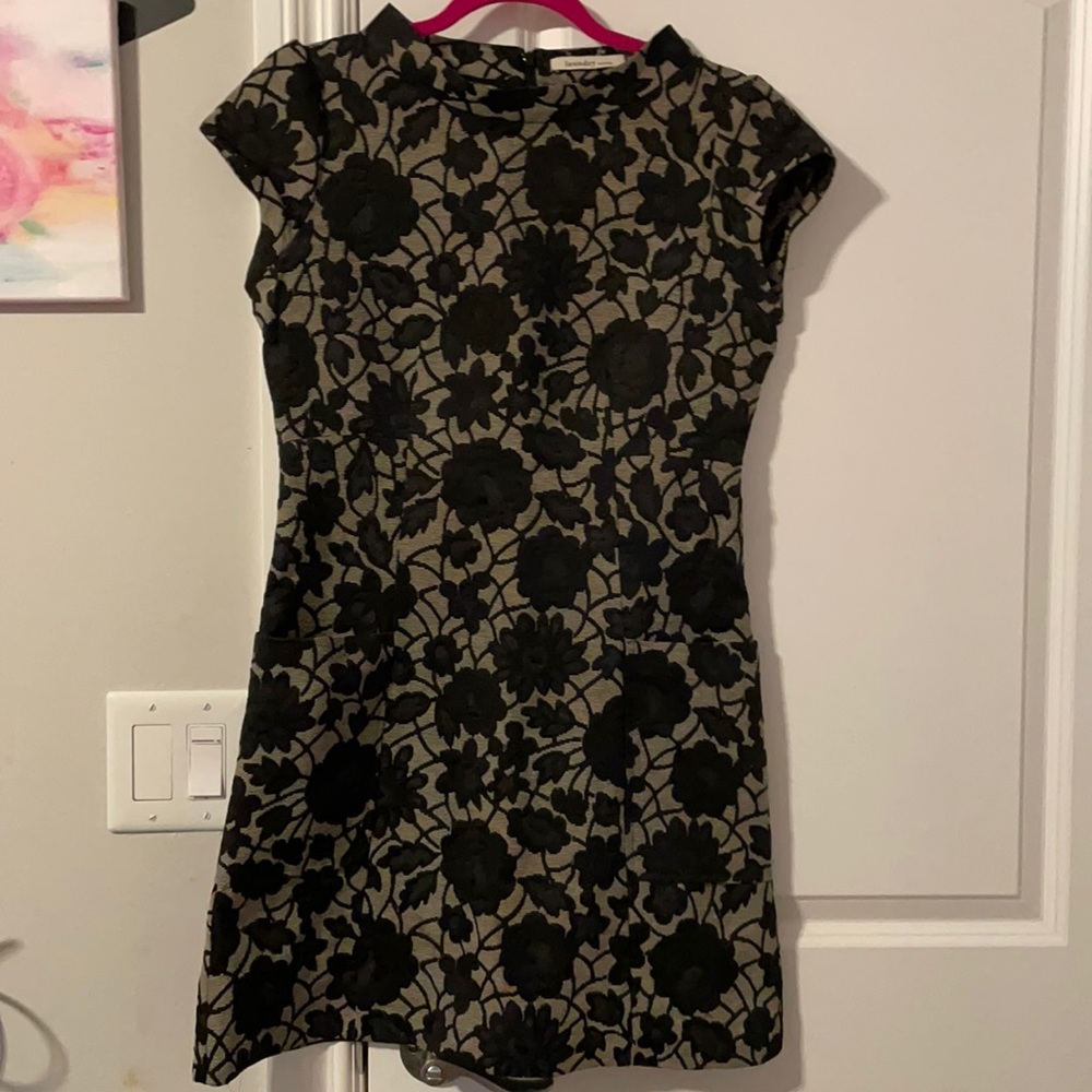 Black and Gray Laundry by Design dress
